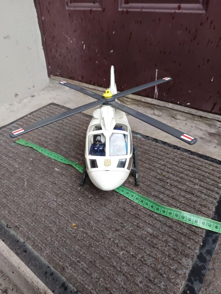 Śmigłowiec helikopter policyjny z zalogą od Playmobil
