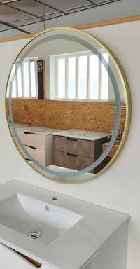 NOVOS!Espelhos LED DOURADOS/PRETOS 80cm Redondos! WC / Casa de Banho