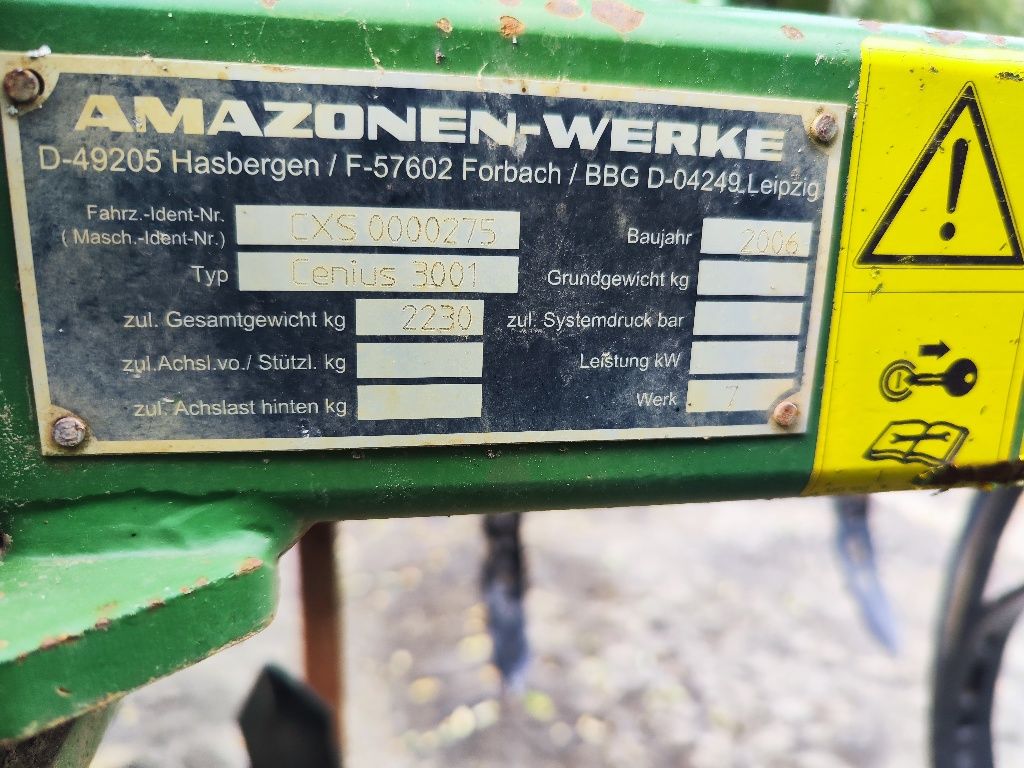Agregat bezorkowy amazone