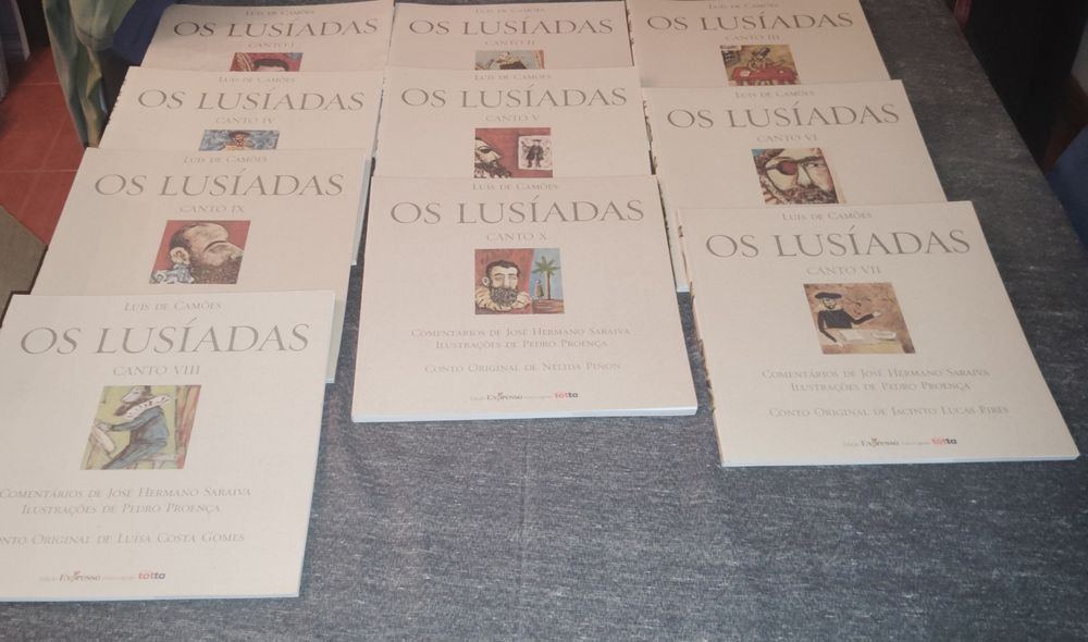 Livros Coleção Jornal Expresso Os Lusíadas Novos