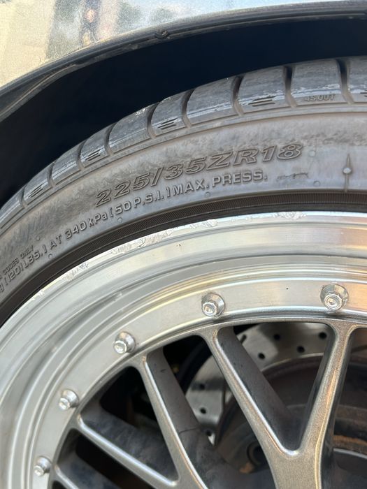 Japan Racing JR23 5x100 18” 8,5j ET35 seat, audi, golf, passat, leon