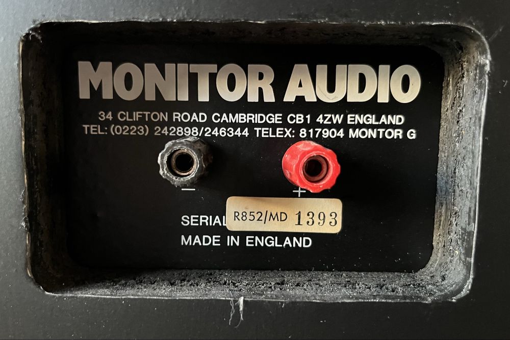 Kolumny podstawkowe Monitor Audio r852/md ODŚWIEŻONE!!!
