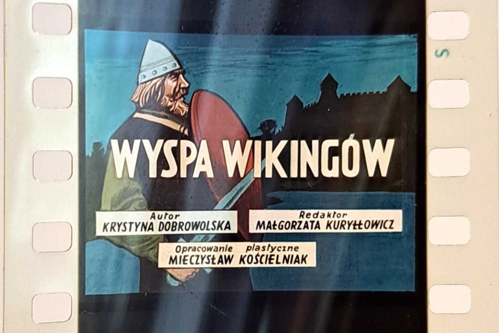 WYSPA WIKINGÓWbajka na rzutnik projektor diaskop PRL