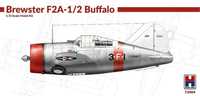 Hobby 2K 72064 Brewster F2A-1/2 Buffalo 1/72 model do sklejania