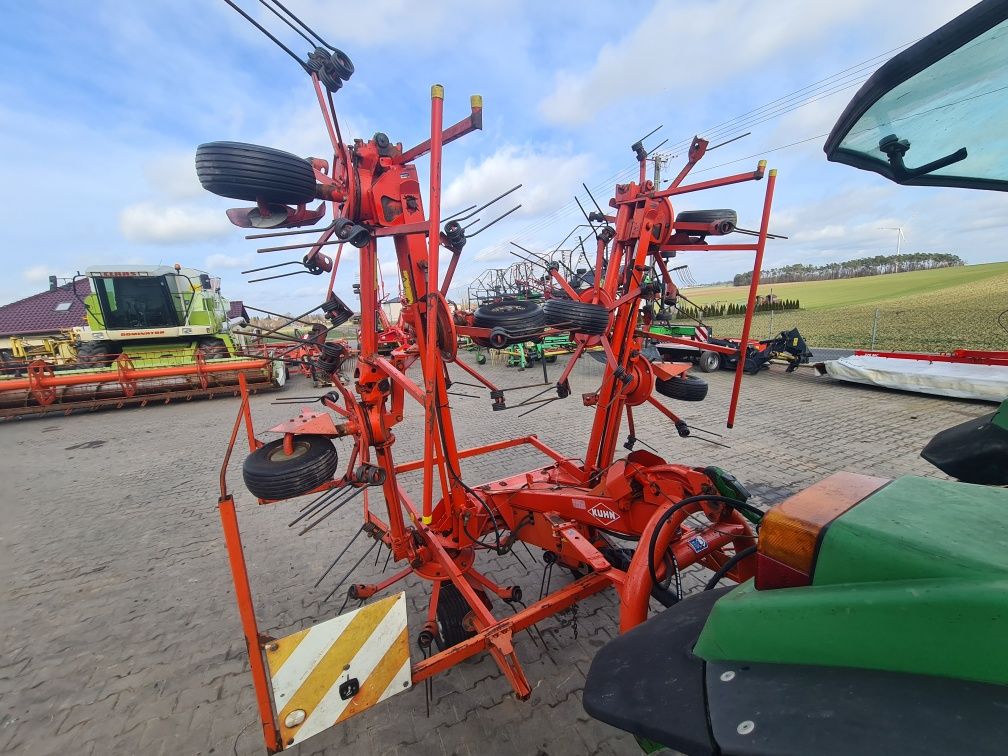 Przetrząsarka kuhn GF 8501 MH digidrive claas kuhn stoll