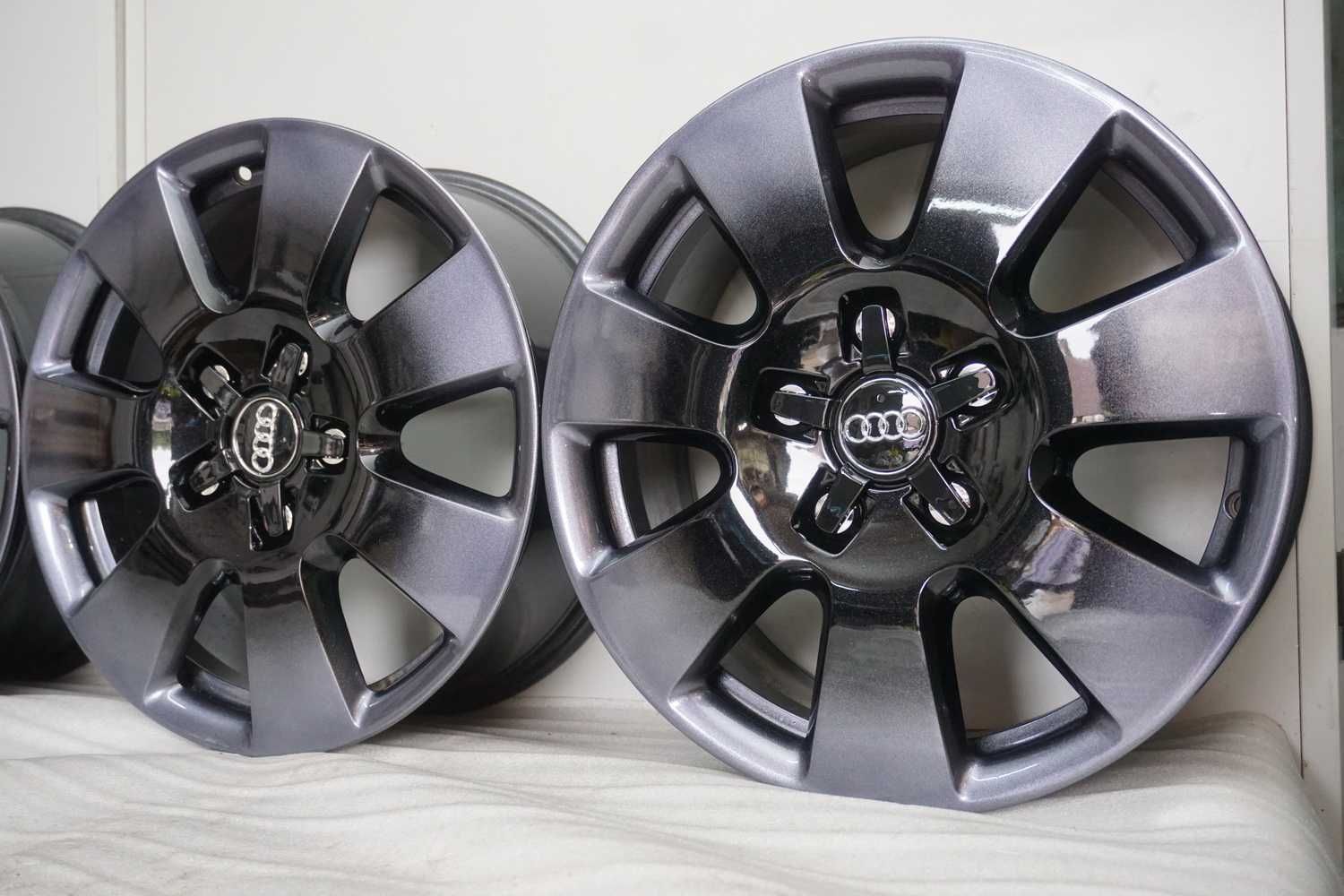 Alufelgi Audi Q7, Tuareg 7,5Jx18" et53 5x130 oryginal cieniowane