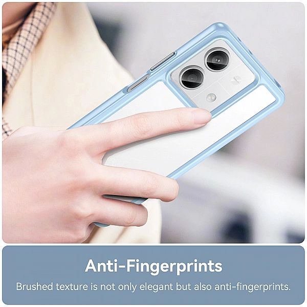Etui Outer Space Case z żelową ramką do Xiaomi Redmi Note 13 Pro - nie