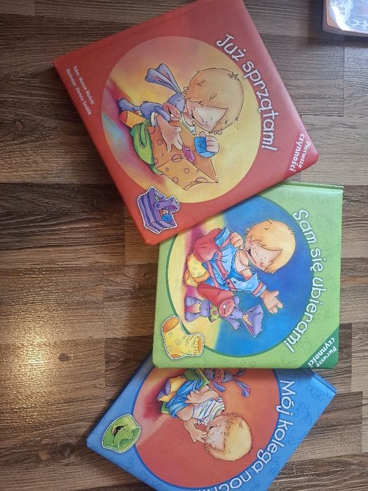 Zestaw ksiązeczek: Już sprzątam, Już się ubieram, Mój kolega nocnik