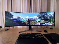 Samsung 49 polegadas S9 Monitor, 5120x1440, 32:9, 120Hz
