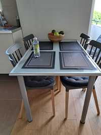 Stół IKEA szkło+metal