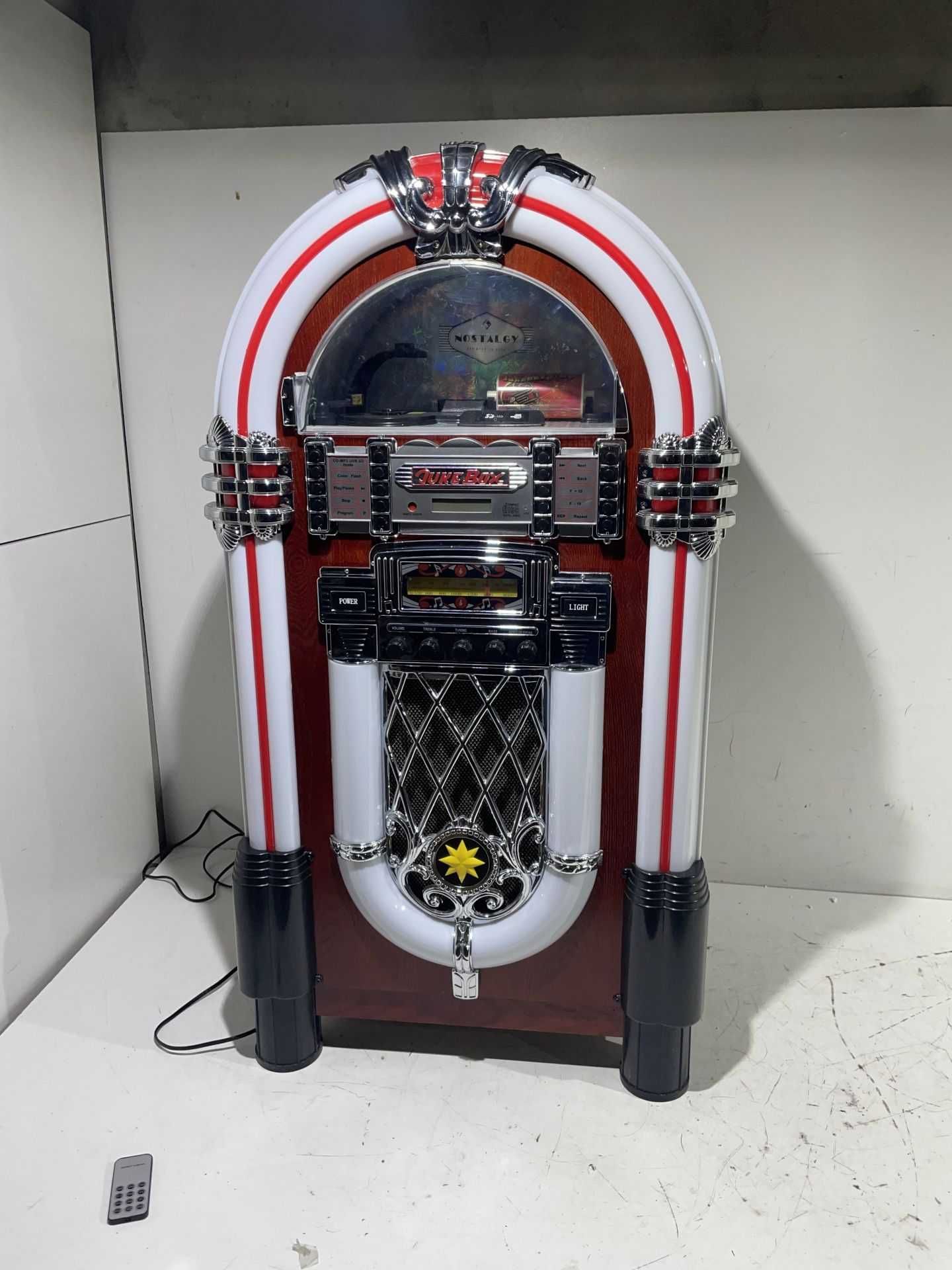 Музыкальный автомат, колонка bluetooth Auna Graceland TT 10030442