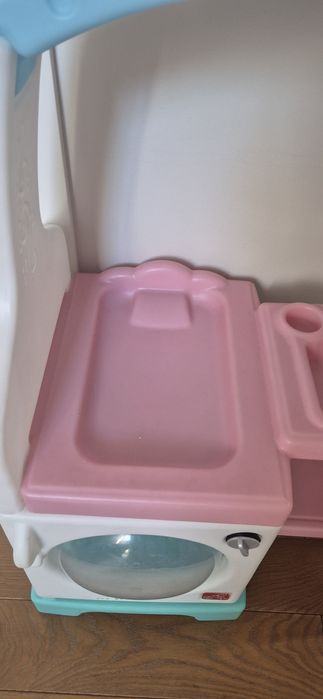 Zestaw niania przewijak pralka fotelik do karmienia zlew dla lalek