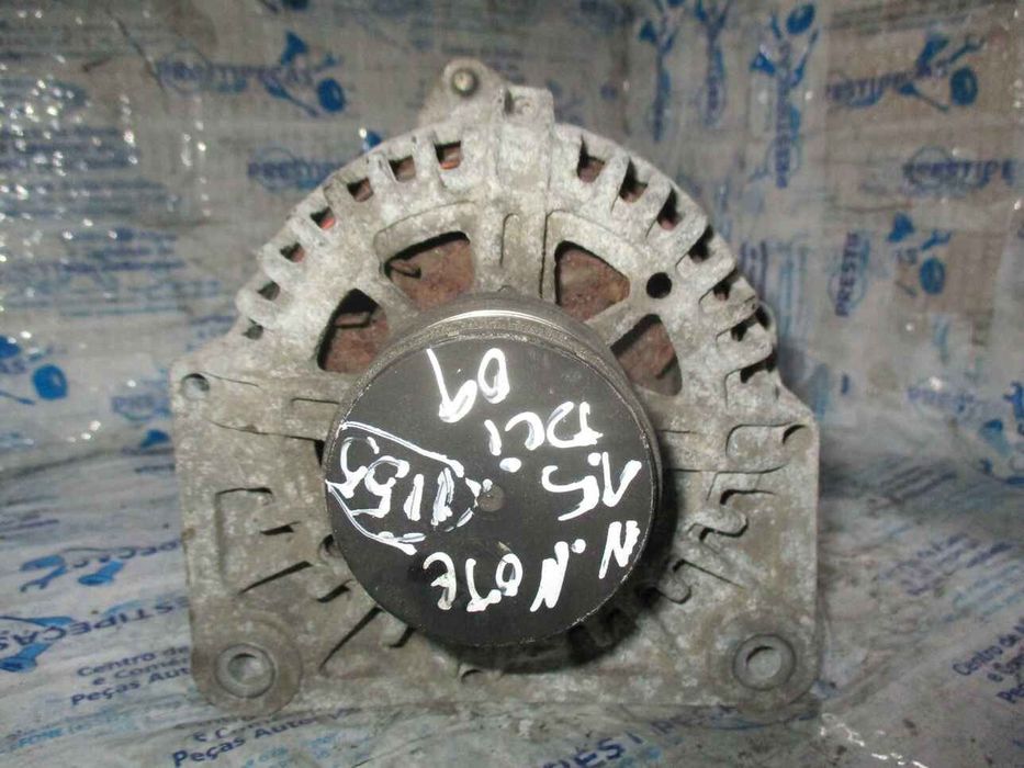 Alternador 8200667608A  TG11C064  2543562B NISSAN NOTE 2009 1.5DCI NISSAN MICRA 3 K12E 2010 1.5DCI 85CV  5P PRETO VALEO RENAULT CLIO 2 2010 1.5Dci 65CV 3P BRANCO VALEO