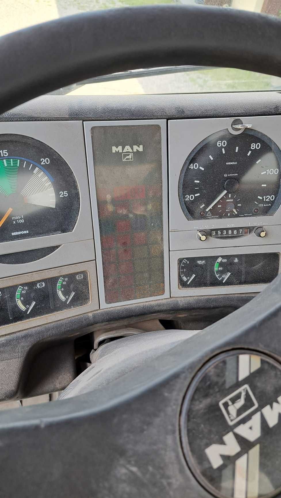 MAN wywrotka 6x6