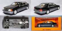 Модели 1/43 Mercedes W140, 123, 124, 211, R230, C140, X164 Minichamps