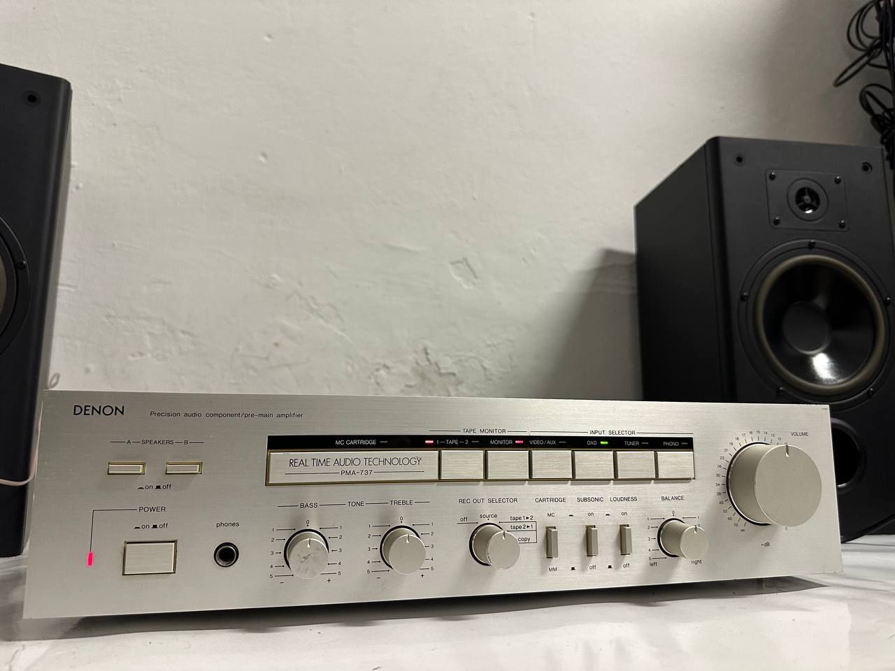 Wzmacniacz stereo Denon PMA -737, 2*65 Watt,.