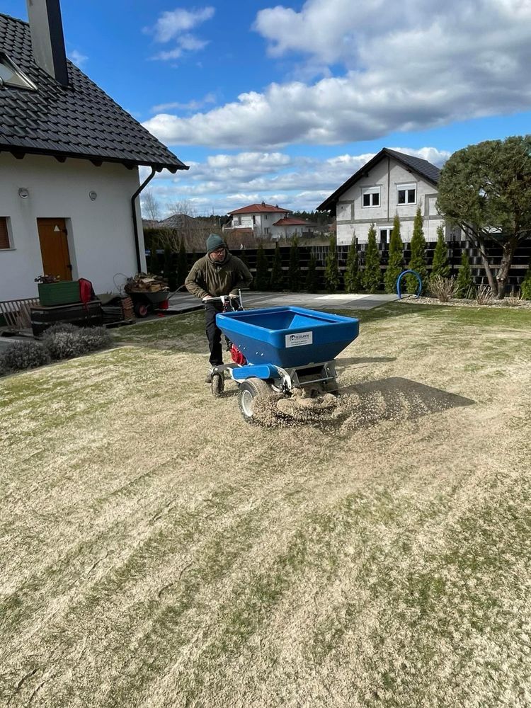 Piaskarka spalinowa, rozsiewacz Eco Lawn 250