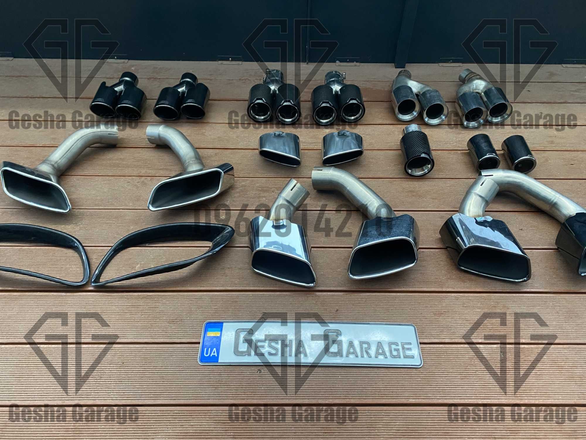 Насадка на глушник BMW БМВ E70 E71 F10 F11 F15 G30 G31 в наявності