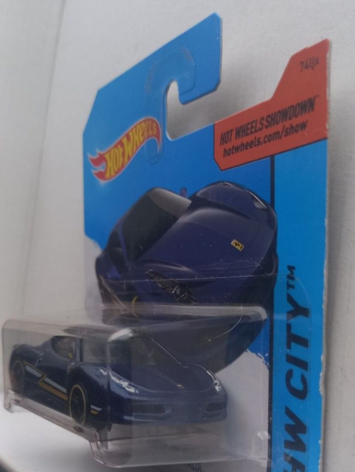 Ferrari 458 italia hot wheels