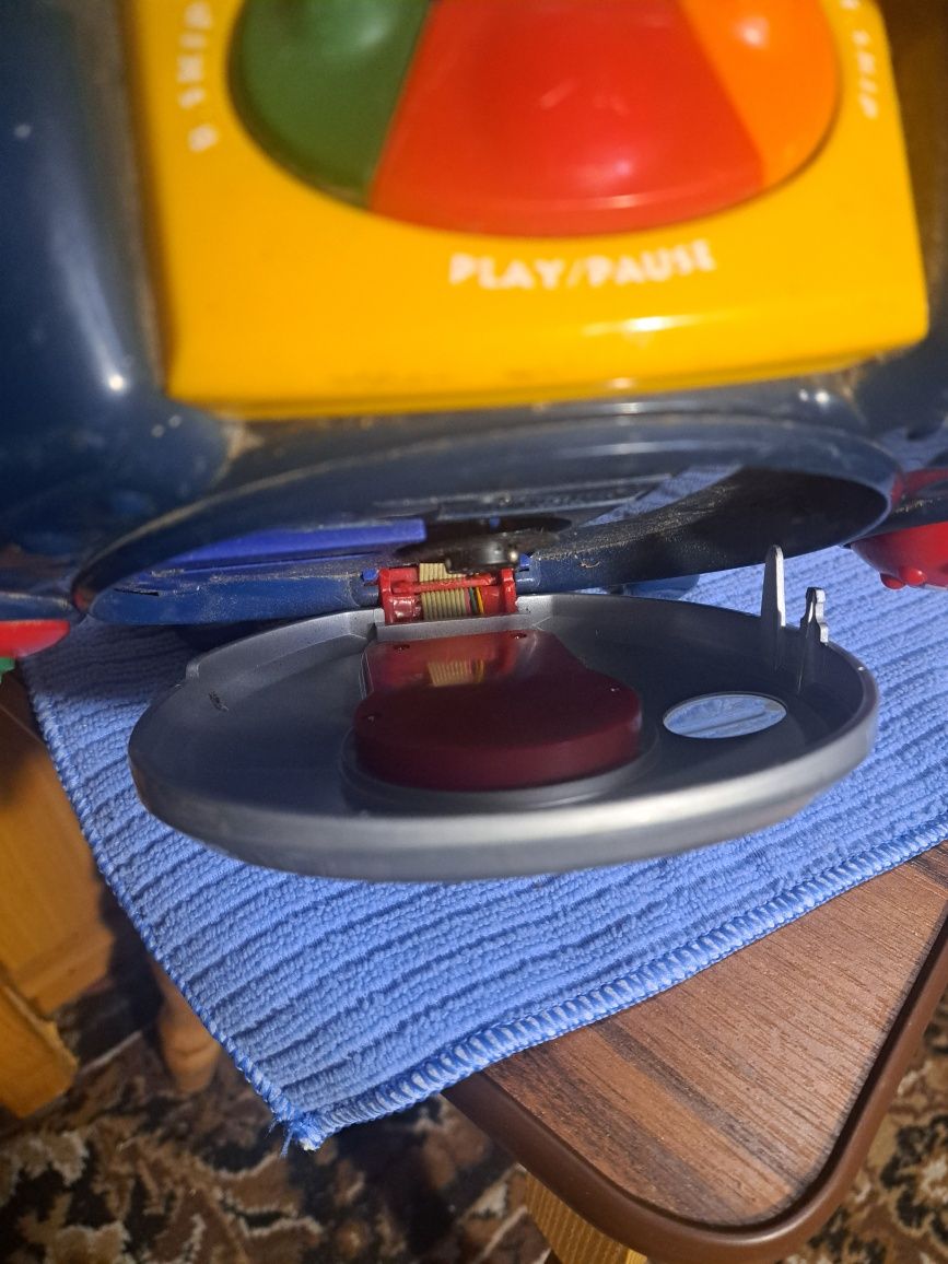 CD Player, плеер,  детский,  Chicco,  диск,  ретро,  проигрыватель
