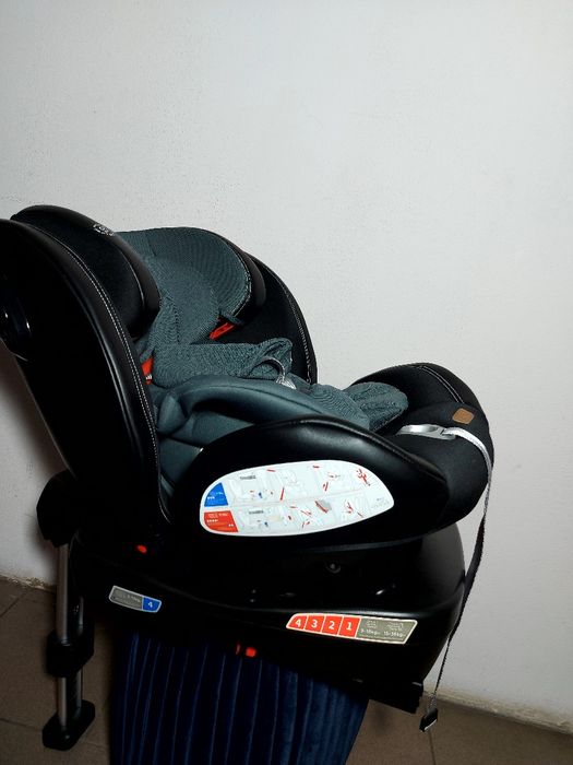 Автокресло Carrello Asteroid упор в підлогу 0-36 ІЗОФИКС  Склад!ШОУРУМ