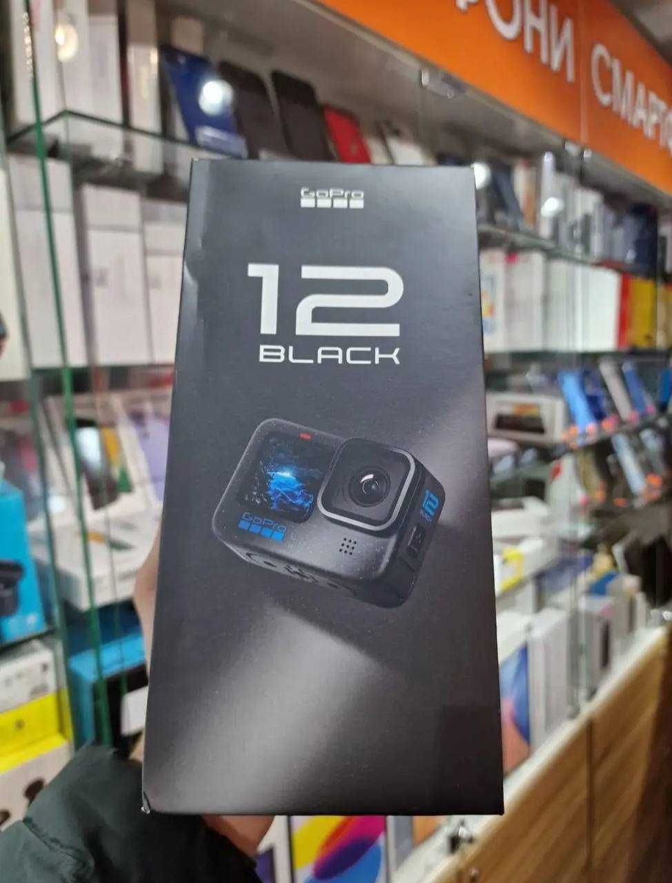 Екшн-камера GoPro HERO12 Black в новому стані (ще запакована)