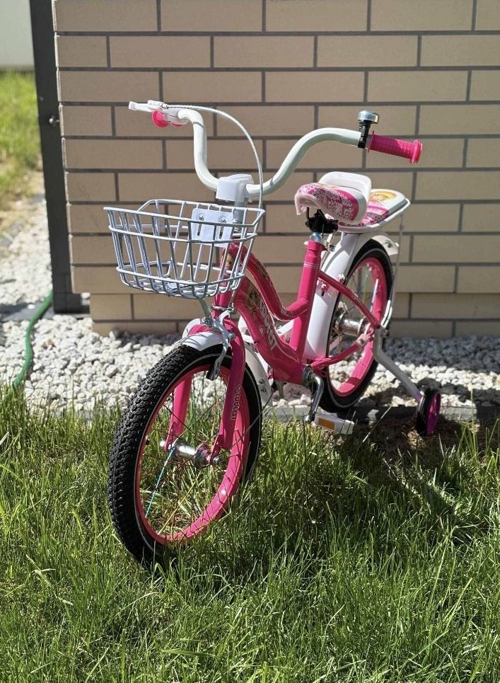 PROMOCJA  389 zł  Rower 16 cali ciemny róż Coolest