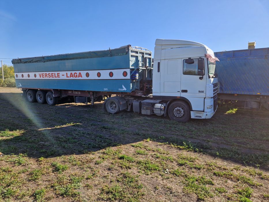 Продам комплект Даф 105.410 + напівпричіп Stas 55 кубів