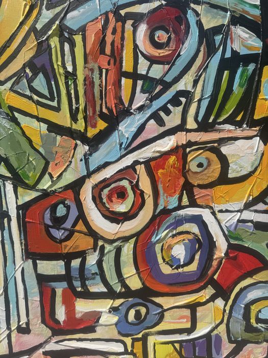 Pintura abstrata - Cosmic Emotions