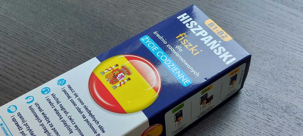 KURS języka hiszpańskiego. Fiszki ŻYCIE CODZIENNE