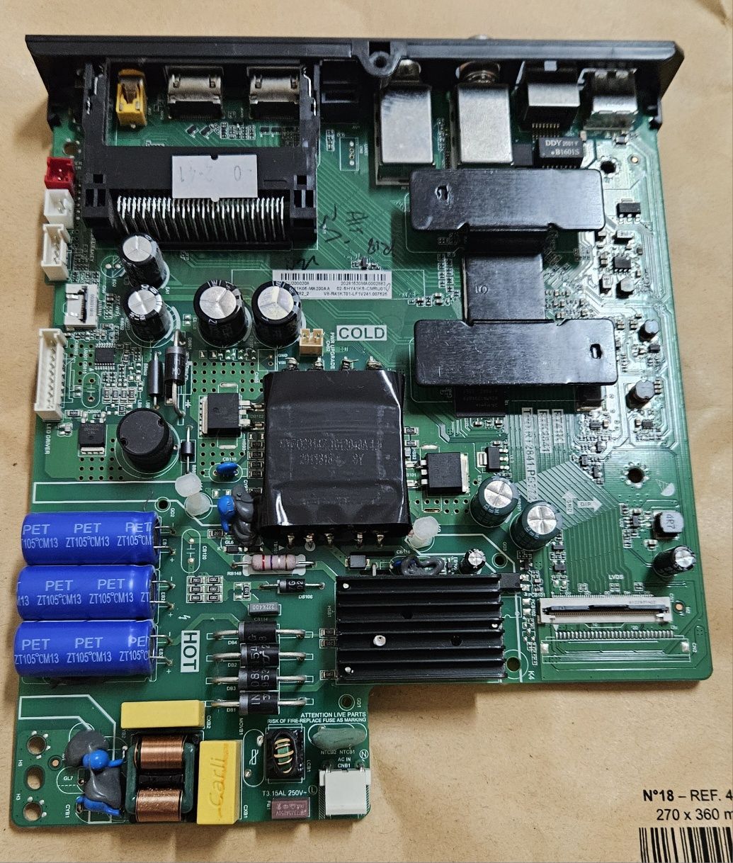 Motherboard TV TCL 40ES560