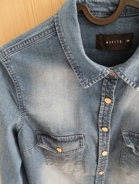 Koszula jeans Mohito 36 rozm.