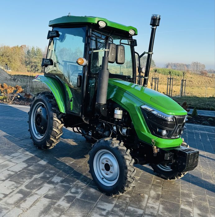 Traktor sadowniczy komunalny 4x4 50 KM kabina, klima, diesel traktorek