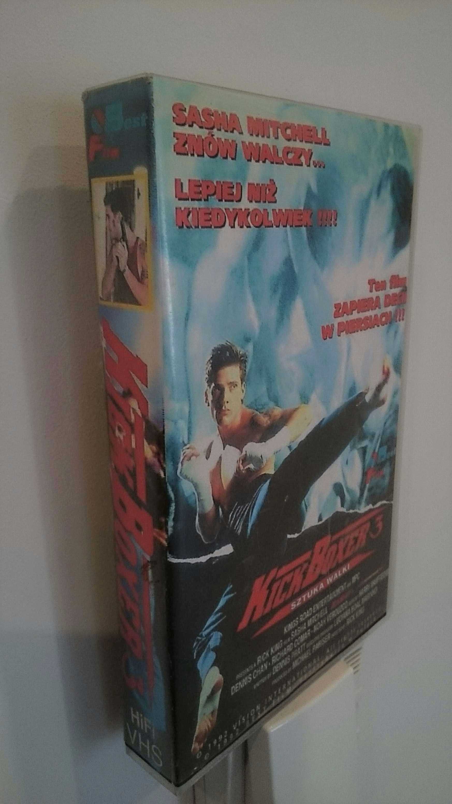 KICKBOXER 1 , 2 , 3 , 4 Van Damme VHS FILMY - KUNG FU Magnetowid