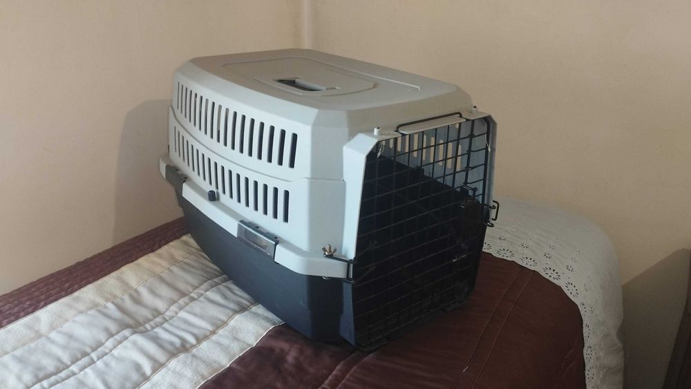 Transportadora para cães e gatos (Fácil de montar e desmontar)