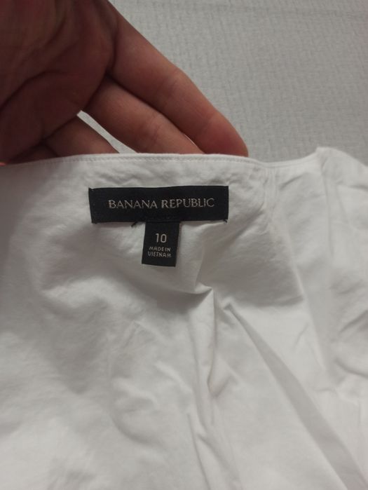 Брендова білосніжна бавовняна сукня, плаття, сарафан