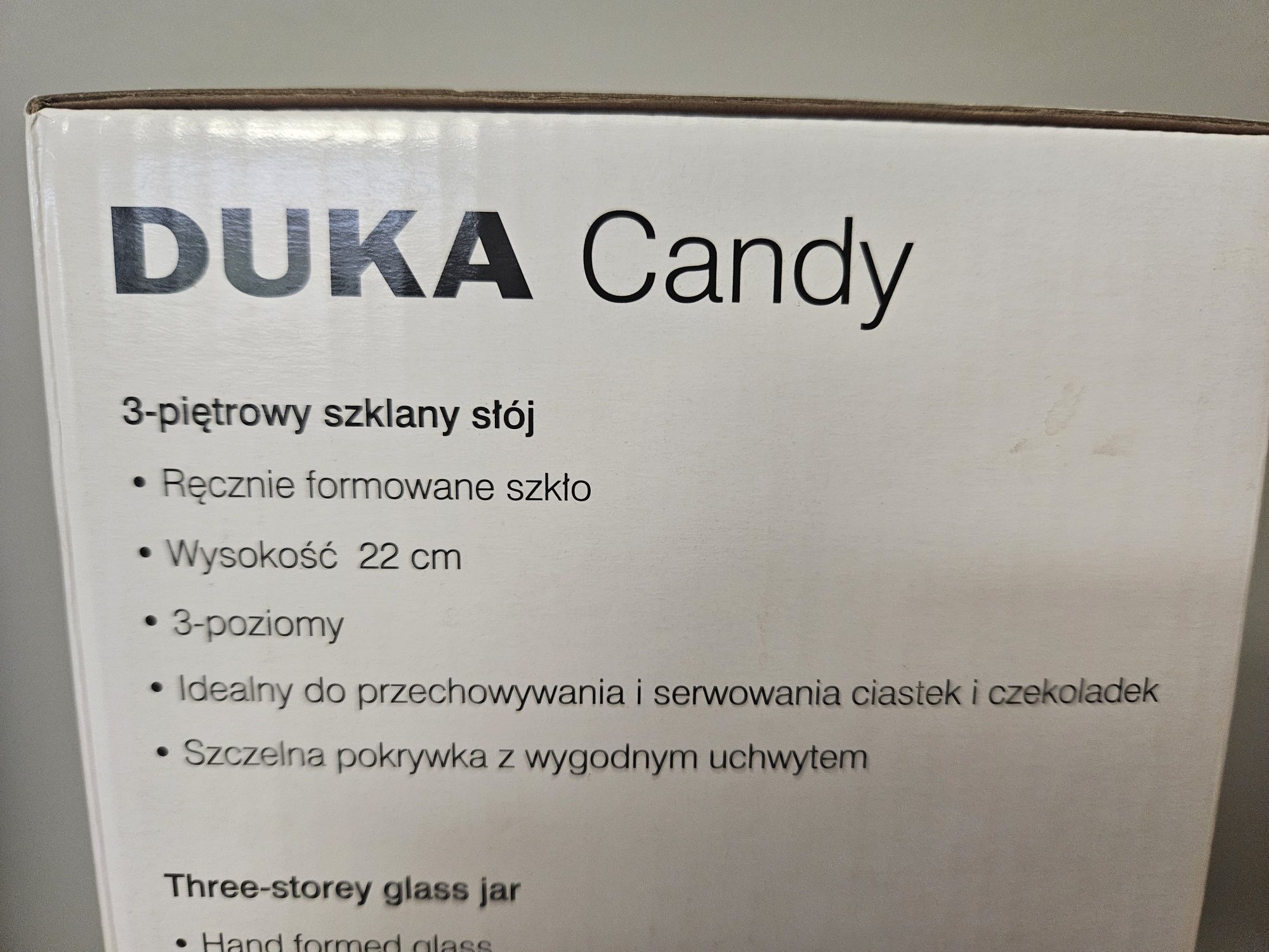 DUKA Stojak na cukierki 3pietrowy