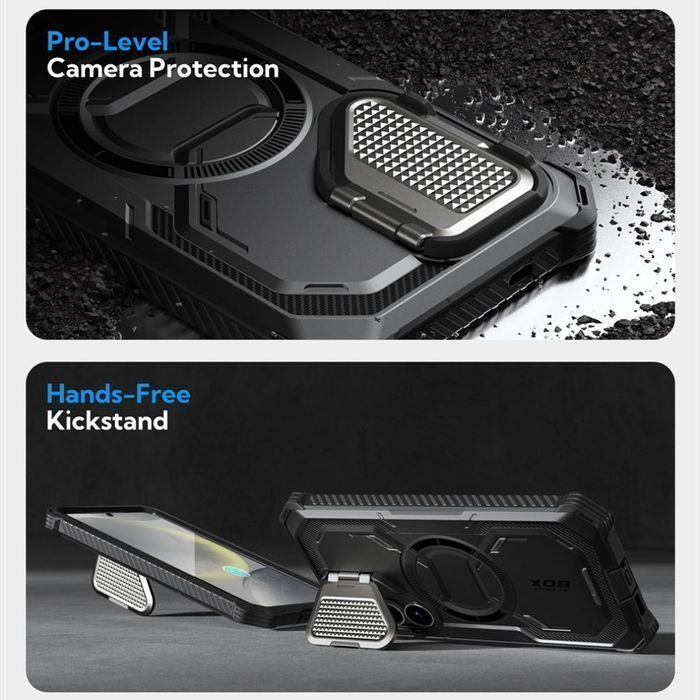 Supcase Iblsn Armorbox Mag Magsafe Galaxy S25+ Plus Black