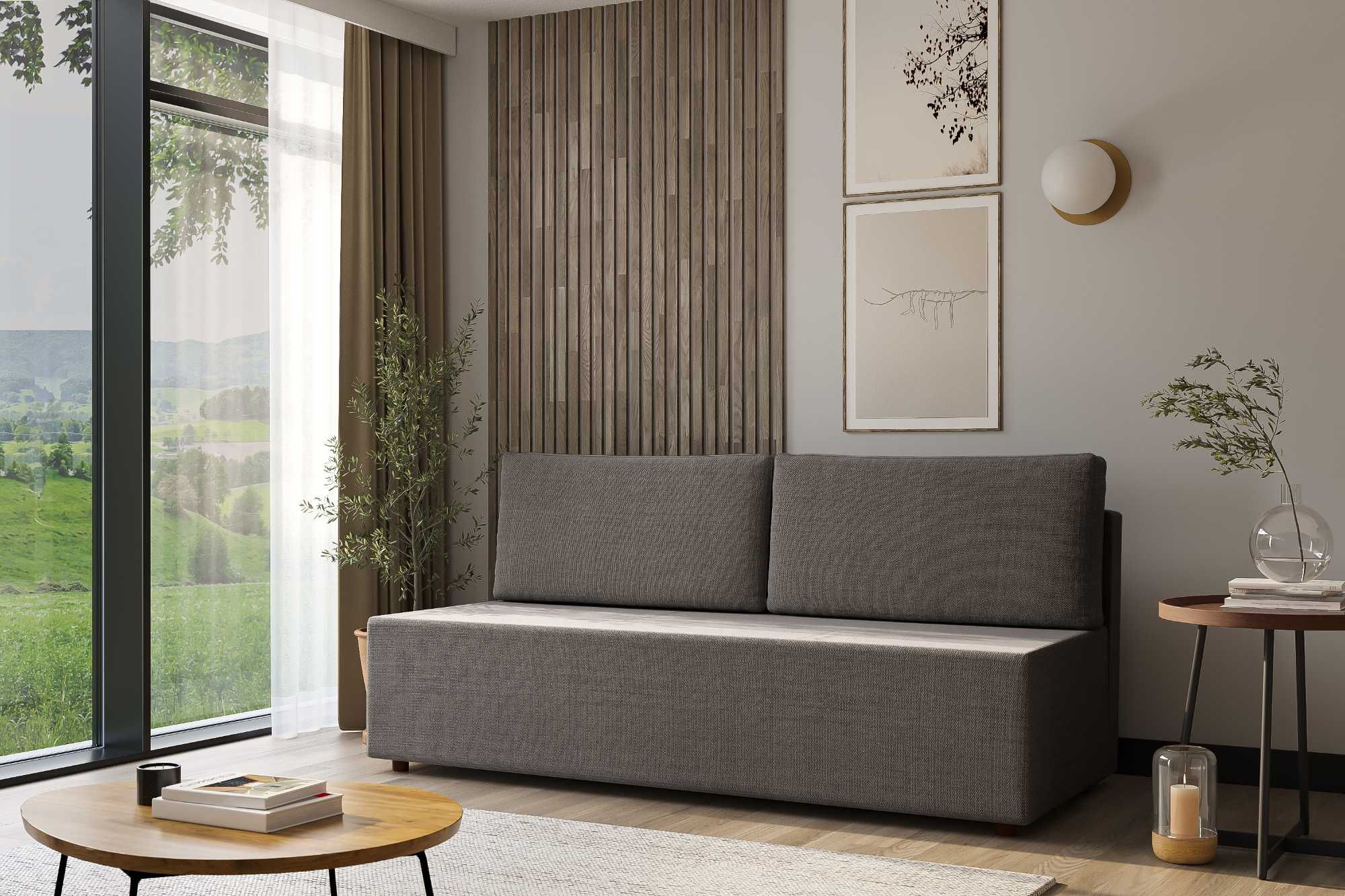 Kanapa sofa Kos funkcja spania rozkładana pojemnik DARMOWA DOSTAWA