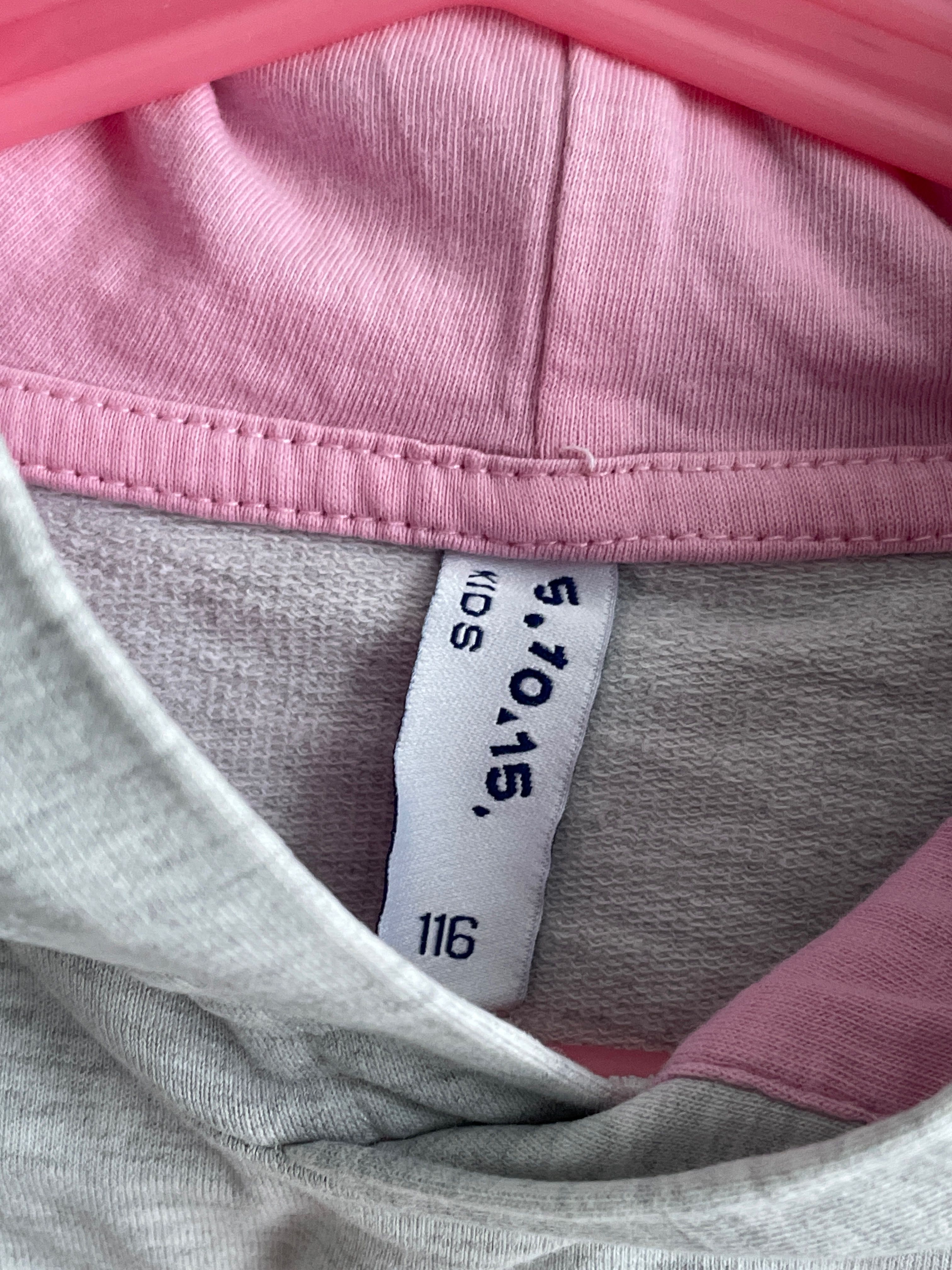 Bluza z kapturem z jednorożcem 116 5.10.15 jednorożec