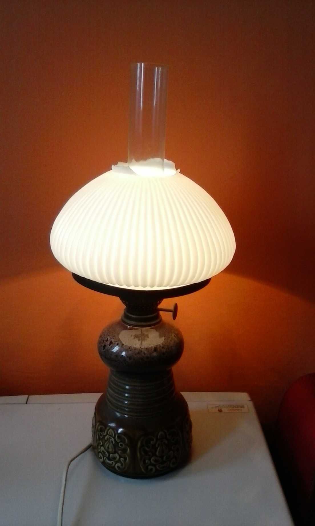 Lampa lampka nocna z czasów PRL