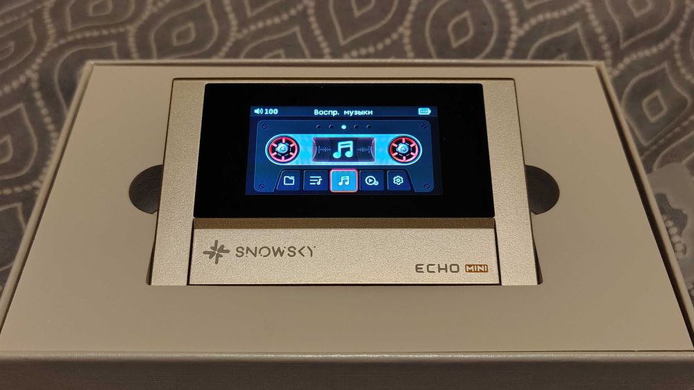 Hi-Res аудіоплеєр Fiio Snowsky Echo Mini. ЦАП USB-DAC.