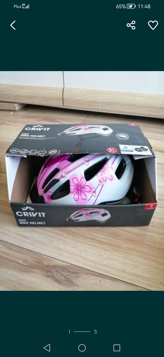 Kask rowerowy crivit
