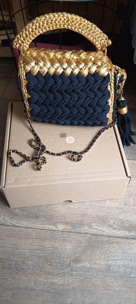 Torebka damska handmade wykonana na zamówienie.