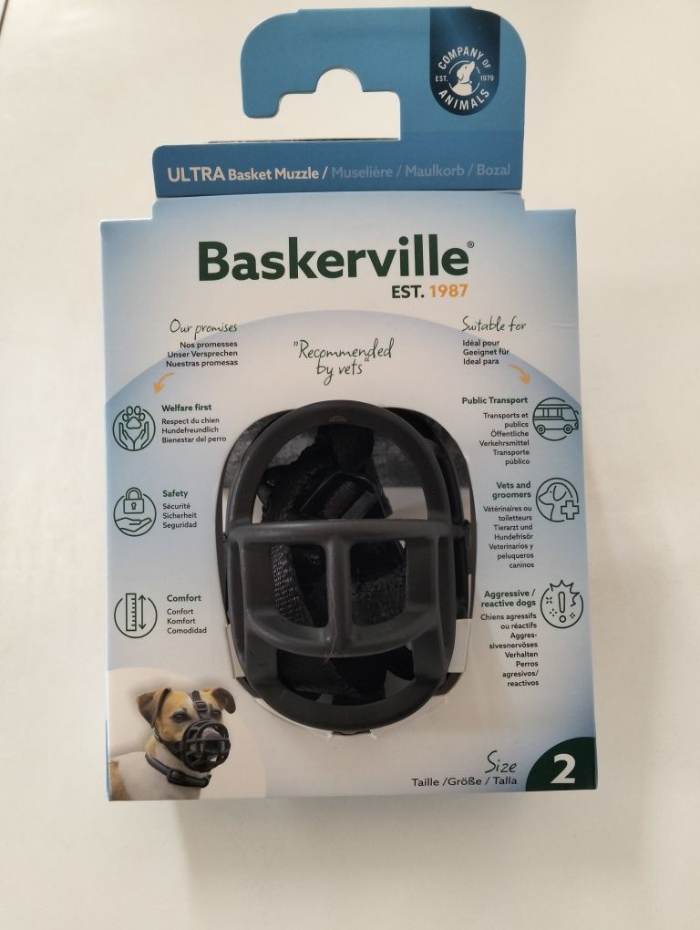 Açaime para cão - Baskerville