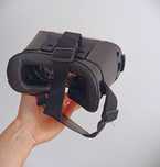 Gogle VR 3D + Kontroler Bluetooth do Telefonu Android iOS | Do 6,5cal