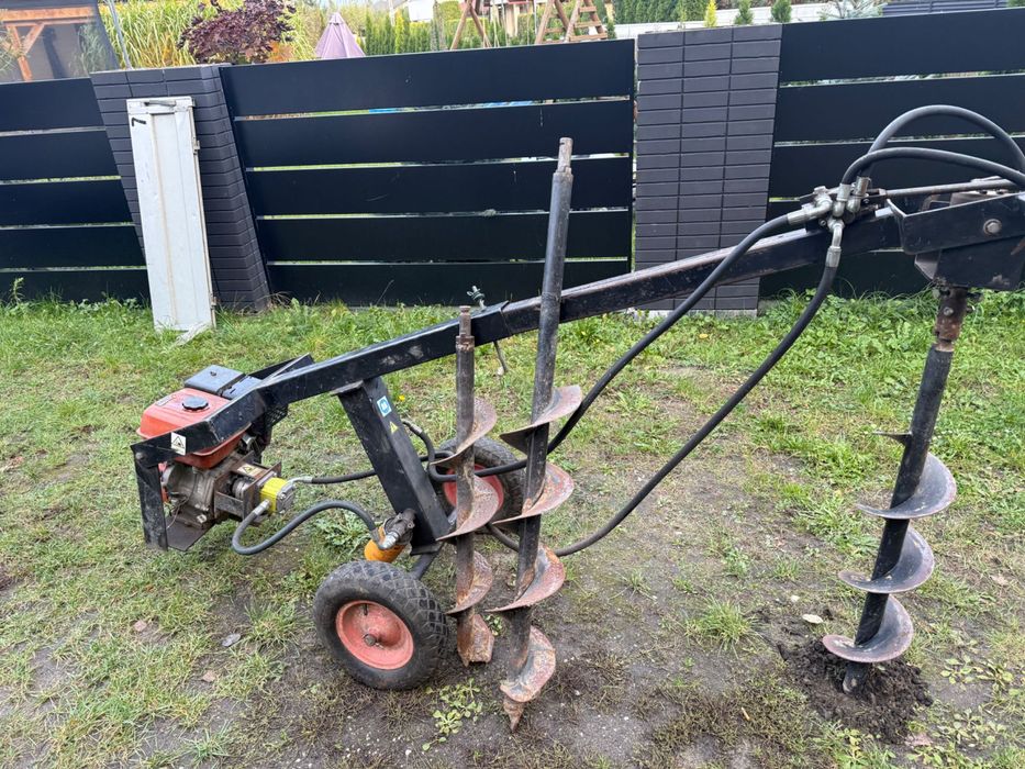 WIERTNICA SPALINOWA Hydrauliczna świder glebowy świder hydrauliczny