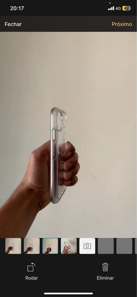 Capa iphone 11 transparente
