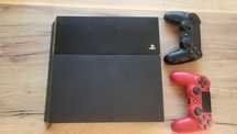 PlayStation 4 FAT 500gb + 2 pady i gry