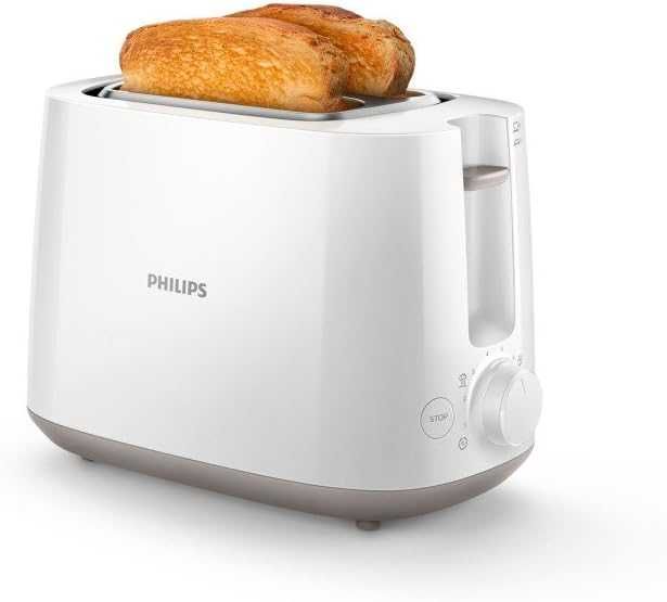 Torradeira Phillips Daily 830W 2 ranhuras - NOVO SELADO